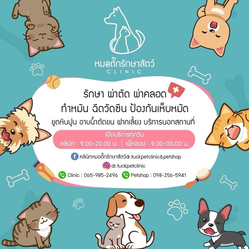 คลินิกหมอตั๊กรักษาสัตว์