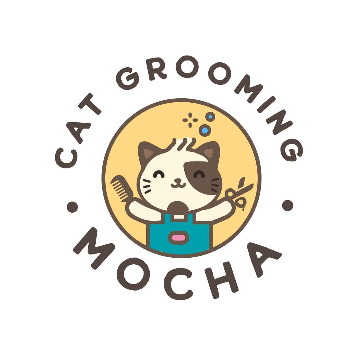 Mocha Cat Grooming