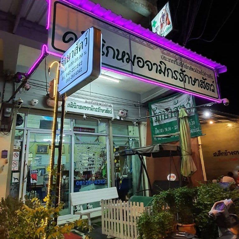 คลินิกหมอจามิกรรักษาสัตว์