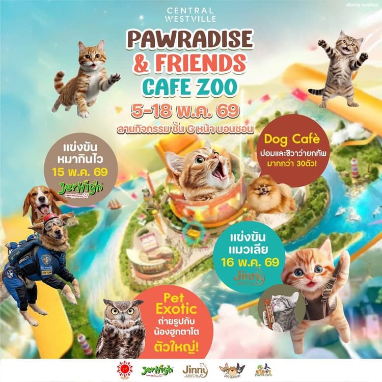 Pawradise & Friends Cafe Zoo
