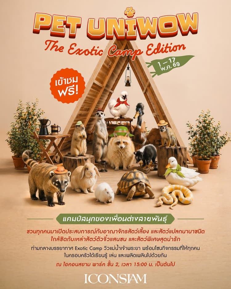 PET UNIWOW : The Exotic Camp Edition