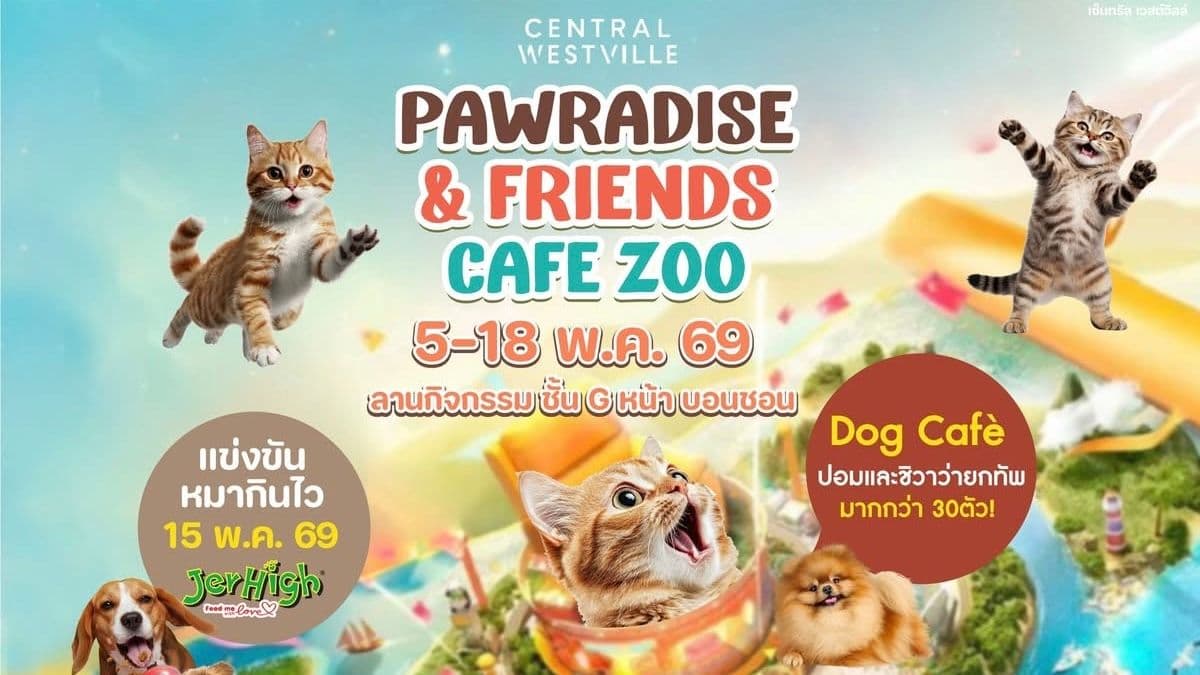 Pawradise & Friends Cafe Zoo