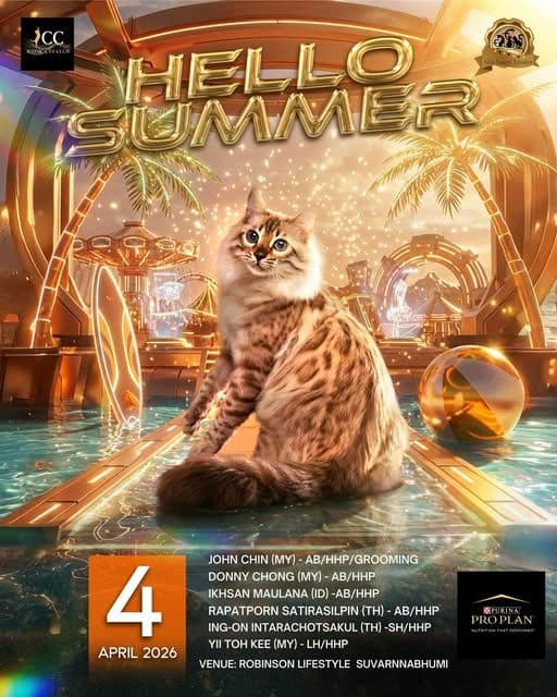 Hello Summer FFF International Cat Show